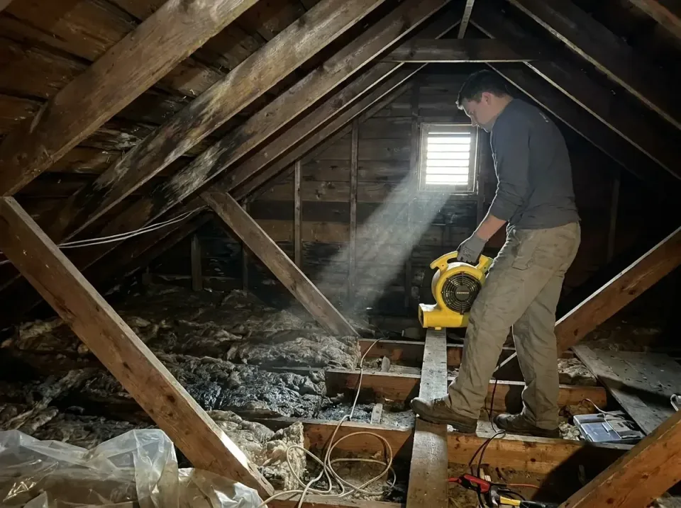 attic-water-damage-drying-proc-007 — frequently asked questions, Emergency Water Extraction & 24/7 Flood Response in Paxton,…